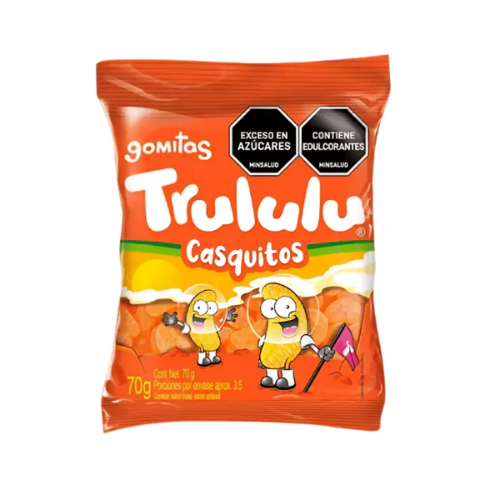 GOMITAS TRULULU CASQUITOS 70GR